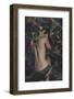Sleeping Fairy in Lilac, Composite Photo-coka-Framed Photographic Print
