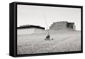 Sleeping Fisherman Dungeness 1974-Fay Godwin-Framed Stretched Canvas