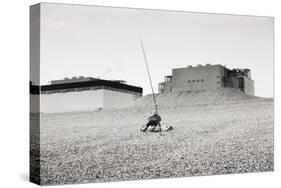 Sleeping Fisherman Dungeness 1974-Fay Godwin-Stretched Canvas