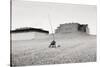 Sleeping Fisherman Dungeness 1974-Fay Godwin-Stretched Canvas