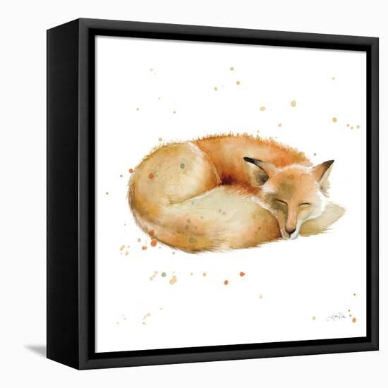 Sleeping Fox-Katrina Pete-Framed Stretched Canvas