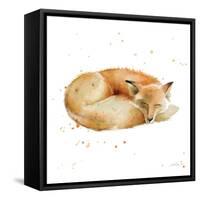 Sleeping Fox-Katrina Pete-Framed Stretched Canvas