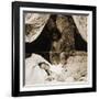 Sleeping Girl Being Watched over by Her Guardian Angel , 1898-null-Framed Giclee Print