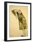 Sleeping Girl-Egon Schiele-Framed Giclee Print