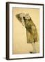 Sleeping Girl-Egon Schiele-Framed Giclee Print