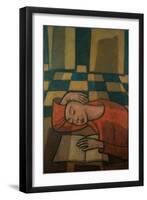 Sleeping Girl-Casorati Felice-Framed Giclee Print