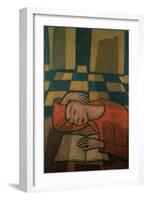 Sleeping Girl-Casorati Felice-Framed Giclee Print