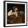 Sleeping Girl-Domenico Fetti-Framed Giclee Print