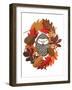 Sleeping hedgehog-Isobel Barber-Framed Giclee Print