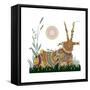 Sleeping Horn-Teofilo Olivieri-Framed Stretched Canvas