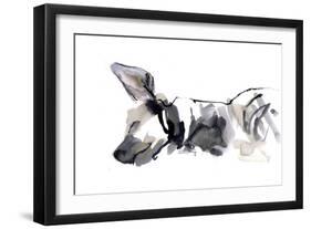 Sleeping Hyaena, 2010-Mark Adlington-Framed Giclee Print