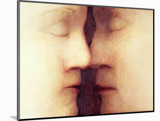 Sleeping Lovers, 1997-Evelyn Williams-Mounted Giclee Print