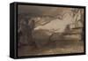 Sleeping Nude-Victor Hugo-Framed Stretched Canvas
