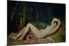 Sleeping Nymph, 1850-Theodore Chasseriau-Mounted Giclee Print