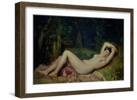 Sleeping Nymph, 1850-Theodore Chasseriau-Framed Giclee Print