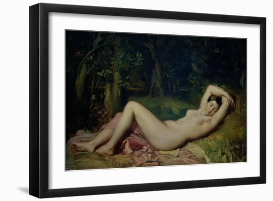 Sleeping Nymph, 1850-Theodore Chasseriau-Framed Giclee Print