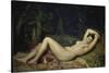 Sleeping Nymph-Theodore Chasseriau-Stretched Canvas