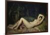 Sleeping Nymph-Theodore Chasseriau-Framed Giclee Print