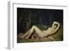 Sleeping Nymph-Theodore Chasseriau-Framed Giclee Print