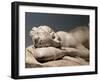 Sleeping Nymph-Antonio Canova-Framed Art Print