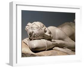 Sleeping Nymph-Antonio Canova-Framed Art Print