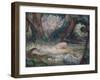 Sleeping Nymph-Henri Lebasque-Framed Giclee Print