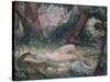 Sleeping Nymph-Henri Lebasque-Stretched Canvas