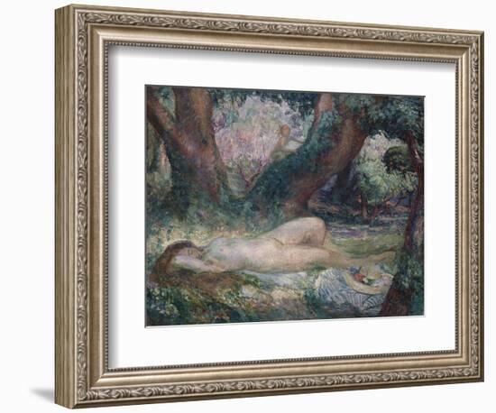 Sleeping Nymph-Henri Lebasque-Framed Giclee Print