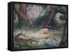 Sleeping Nymph-Henri Lebasque-Framed Stretched Canvas