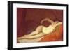 Sleeping Odalisque, c.1808-Jean-Auguste-Dominique Ingres-Framed Giclee Print