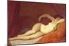 Sleeping Odalisque, c.1808-Jean-Auguste-Dominique Ingres-Mounted Giclee Print