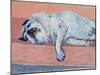 Sleeping Pug Two, 2000-Joan Thewsey-Mounted Giclee Print