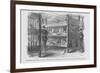 Sleeping Quarters of the Rhode Island Regiment-Frank Leslie-Framed Premium Giclee Print