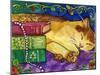 Sleeping Tabby Cat-sylvia pimental-Mounted Art Print