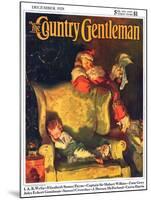 "Sleeping Through Santa's Visit," Country Gentleman Cover, December 1, 1928-Haddon Sundblom-Mounted Giclee Print