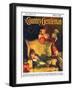 "Sleeping Through Santa's Visit," Country Gentleman Cover, December 1, 1928-Haddon Sundblom-Framed Giclee Print