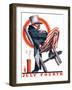"Sleeping Uncle Sam,"July 5, 1924-Joseph Christian Leyendecker-Framed Giclee Print