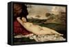 Sleeping Venus, 1508-1510-Giorgione-Framed Stretched Canvas