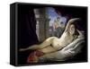 Sleeping Venus, 19th Century-Antonio Puccinelli-Framed Stretched Canvas