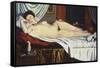 Sleeping Venus, (Naked Woman on a Bed) Woman-Pietro Marussig-Framed Stretched Canvas