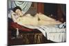 Sleeping Venus, (Naked Woman on a Bed) Woman-Pietro Marussig-Mounted Art Print