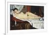 Sleeping Venus, (Naked Woman on a Bed) Woman-Pietro Marussig-Framed Premium Giclee Print