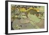 Sleeping Woman, 1892-Maurice Denis-Framed Giclee Print