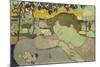 Sleeping Woman, 1892-Maurice Denis-Mounted Giclee Print