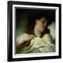 Sleeping Woman-Sandor Liezen-Meyer-Framed Giclee Print