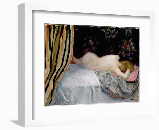 Sleeping Woman-Henri Lebasque-Framed Giclee Print