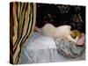 Sleeping Woman-Henri Lebasque-Stretched Canvas