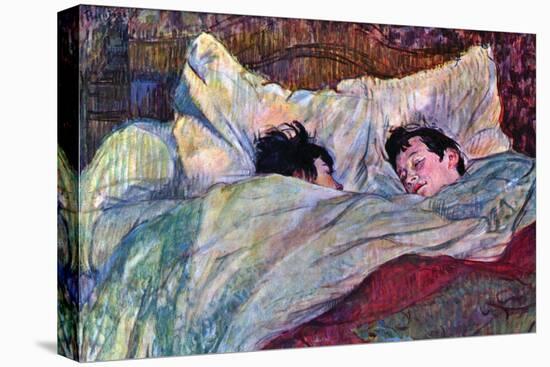 Sleeping-Henri de Toulouse-Lautrec-Stretched Canvas