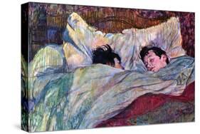 Sleeping-Henri de Toulouse-Lautrec-Stretched Canvas