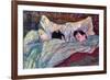 Sleeping-Henri de Toulouse-Lautrec-Framed Premium Giclee Print